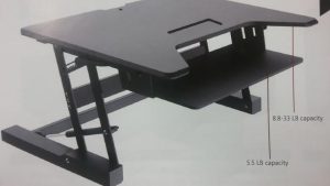 Change of Height Desk Platform