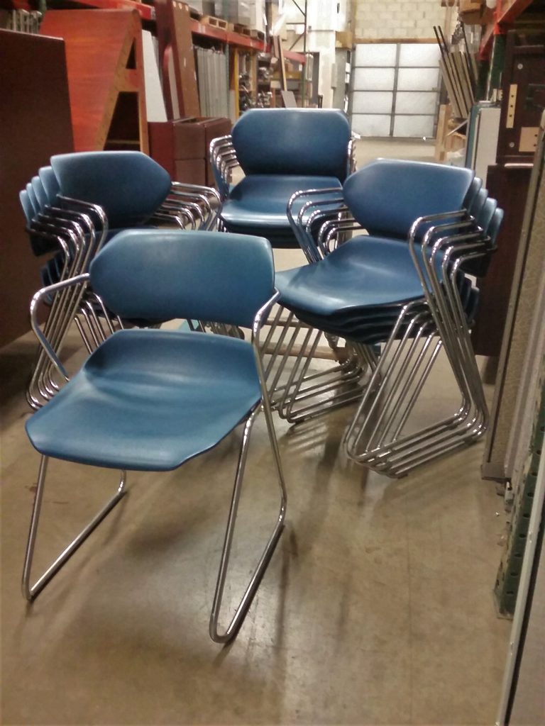 Acton Stacking Chairs - Used